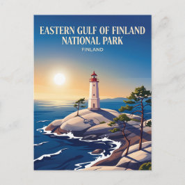 フィンランド 東部フィンランド湾国立公園 ポストカード