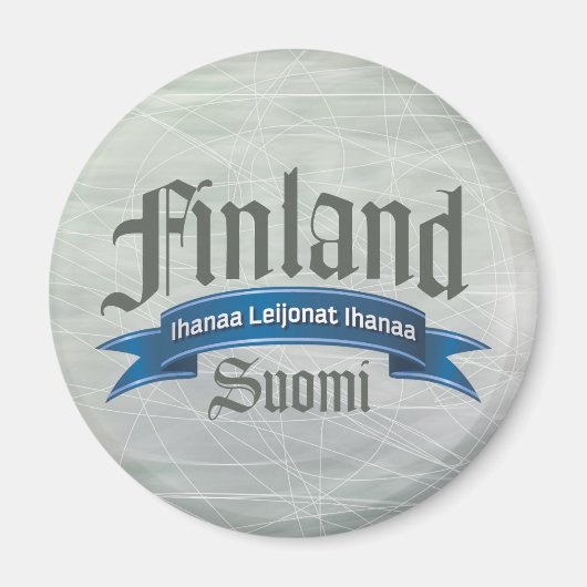 フィンランド Ihanaa Leijonat マグネット (正面)