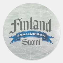フィンランド Ihanaa Leijonat ラウンドシール