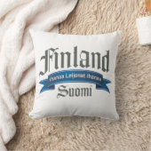 フィンランド Ihanaa Leijonat 両面ピロー クッション (ブランケット)