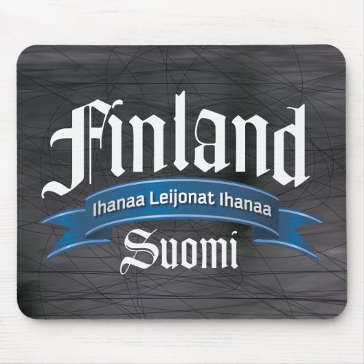 フィンランド Ihanaa Leijonat Rev マウスパッド (正面)