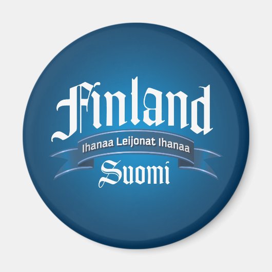 フィンランド Ihanaa Leijonat Rev マグネット (正面)
