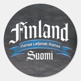 フィンランド Ihanaa Leijonat Rev ラウンドシール