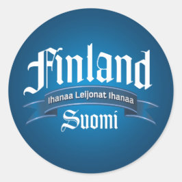 フィンランド Ihanaa Leijonat Rev ラウンドシール