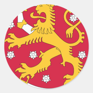 フィンランド- Suomen Vaakunaの紋章付き外衣 ラウンドシール