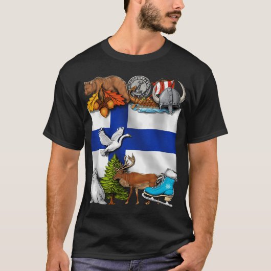 フィンランド Tシャツ (正面)