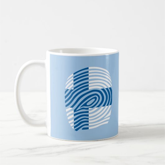 フィンランドDNA コーヒーマグカップ (左)
