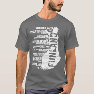 フィンランドFunlandのリスト4のTシャツ Tシャツ