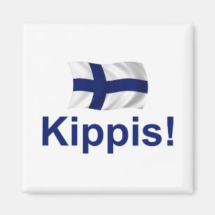 フィンランドKippis! (応援!) マグネット