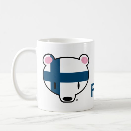 フィンランドkuma chan コーヒーマグカップ (左)