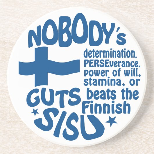 フィンランドSISUのコースター コースター (正面)