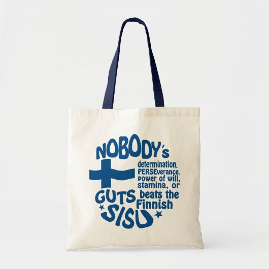 フィンランドSISUのバッグ-スタイルを選んで下さい トートバッグ (正面)