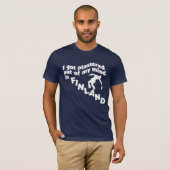 フィンランドTシャツに塗られている Tシャツ (正面フル)