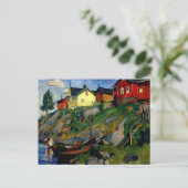 フィンラン素晴らしド絵画村 ポストカード (スタンド正面)