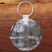 フィンリー冬雪 キーホルダー (正面)