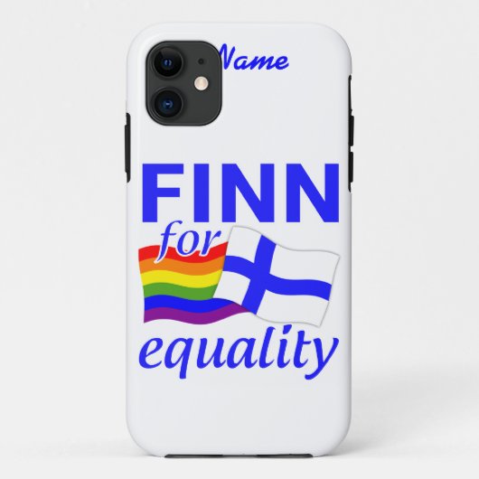 フィン4平等カスタムiPhone 5ケースメイト Case-Mate iPhoneケース (裏面)