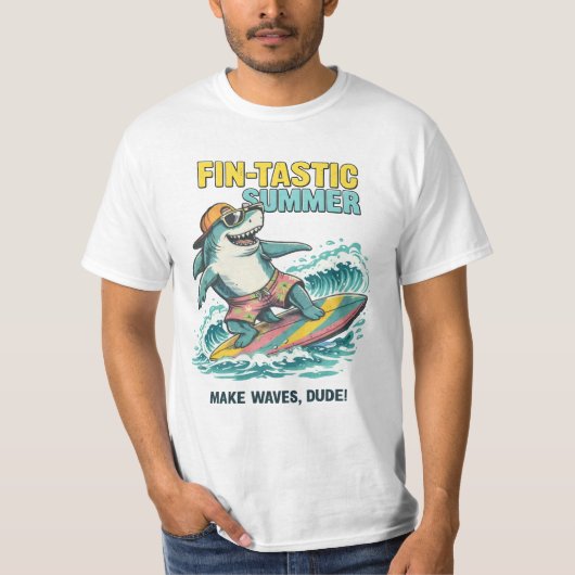 フィン・タスティック ウェーブ Tシャツ (正面)