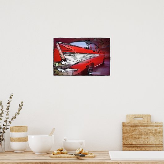 フィン ポスター (キッチン)