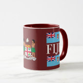 フィージーのモダンのマグ マグカップ (正面右)