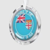 フィージーの円形の紋章 オーナメント (正面)