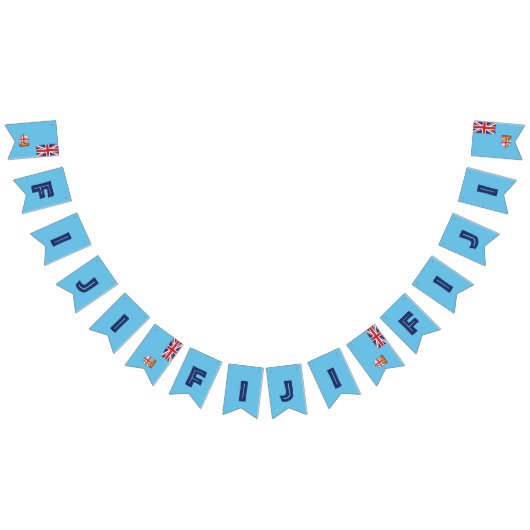 フィージーの旗の旗国際的な日の装飾 バンティングフラッグ (全)