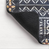 フィージーの樹皮布の布のプリントのマウスパッド マウスパッド (コーナー)