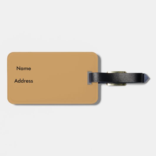 フィージーの樹皮布の布のプリントの荷物のラベル ラゲッジタグ (裏面横)