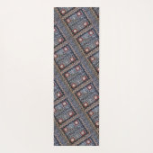 フィージーの樹皮布のBarkclothのプリントのヨガのマット ヨガマット (裏面)