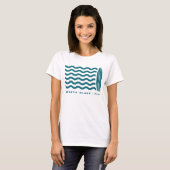 フィージーの波Tavarua Tシャツ (正面フル)