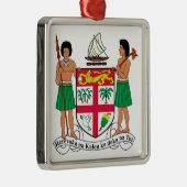 フィージーの紋章付き外衣 メタルオーナメント (右)