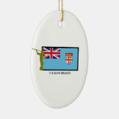 フィージースバの代表団LDS CTR セラミックオーナメント (右)