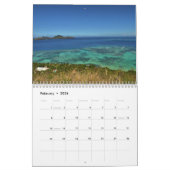 フィージー-ダイバーの楽園2018の壁掛けカレンダー カレンダー (2月 2026)