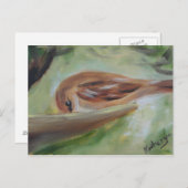 フィーダのスパロー ポストカード (正面/裏面)