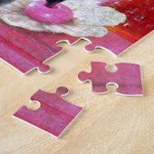 フィーダーでハミングバード ジグソーパズル (側面)