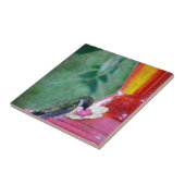 フィーダーでハミングバード タイル (側面)