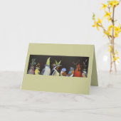 フィーダーカードのMIdnightパーティー カード (黄色い花)