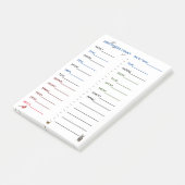 フィーダー時計事前印刷フィーダー鳥のポストイットノート ポストイット (アングル)