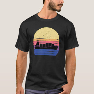 フィーダー船の服 大好き コンテナ船 船乗り Tシャツ