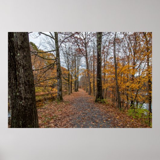 フィーダー運河トレイルポスターの秋の終わり ポスター (正面)