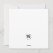 フィーディング・バーディー・フラット・ホリデー・カード シーズンカード (裏面)