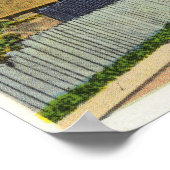 フィートの外部ビュー西およびブロック・ハウス# ポスター (角)