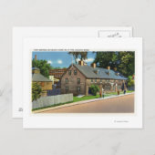 フィートの外部ビュー西およびブロック・ハウス# ポストカード (正面/裏面)