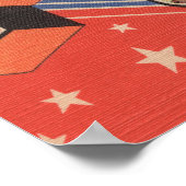 フィートオクラホマ州シリー – ラージレターシーン ポスター (角)