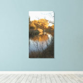 フィートコリンズ キャンバスプリント (インサイチュ (ウッドフロア))