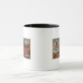 フィートサウスカロライナ州ジャクソン – ラージレターシーン マグカップ (中央)