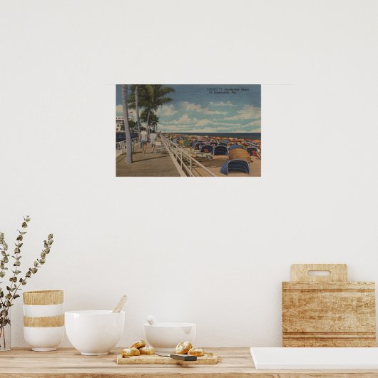 フィートフロリダ州ローダーデール – Ftのビュー。L. ポスター (キッチン)