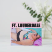 フィートローダーデール入浴美しい葉書 ポストカード (スタンド正面)