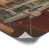 フィートローダーデール，フロリダ州 – ニューリバービュー&ドローブリッジ ポスター (角)