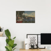 フィートローダーデール，フロリダ州 – ニューリバービュー&ドローブリッジ ポスター (ホームオフィス)