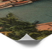 フィートローダーデール,フロリダ州 – ニューリバー&コートのビュー ポスター (角)